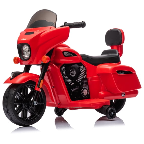 M optimized Kids Ride on Motorcycle, 6V Electric Baterry Power Dirt Bike Motorcycle with USB, AUX, Music, Headlight for 3-8 Years Old