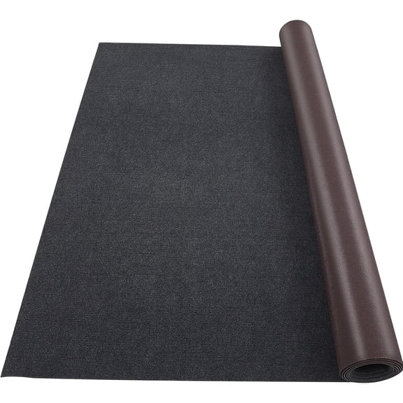 M optimized Marine Carpet, 6FT*18FT Boat Carpet Rugs,for Outdoor Patio Deck, Camping, TPR Non-Slide, Water-Proof, Black