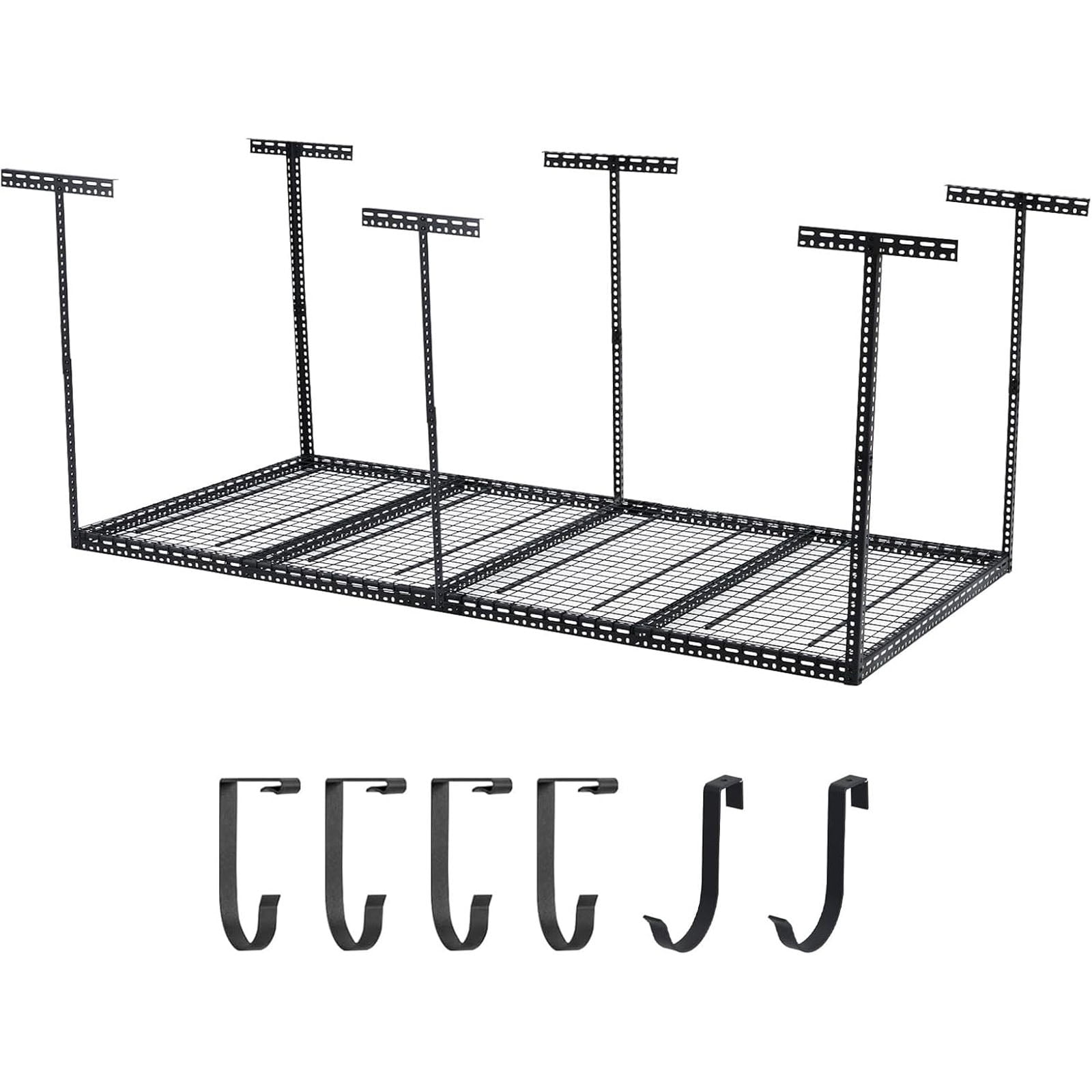 Adjustable Ceiling Rack M optimized Overhead Garage Storage Rack 4' x 8' Adjustable Ceiling ...