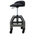 thumbnail image 1 of M optimized Pneumatic 360 Degree Swivel Stool Mechanics Rolling Shop Stool With Casters Tool Shelf Storage, 300lbs Max Weight Capacity Heavy Duty Garage Seat, 1 of 7