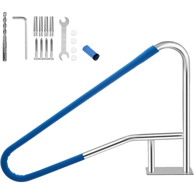 M optimized Pool Handrail, 375lbs Load Capacity Pool Railings for ...