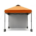 thumbnail image 1 of M optimized Pop Up Canopy 10'x10' Outdoor Sun Shade Instant Tent with 1 Sidewall & Vented Roof, Commercial Sun Shelter, Portable Canopy Shelter for Outdoor Party, Camping, Commercial Events, 1 of 9