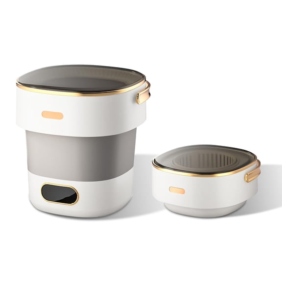 M optimized Portable Washing Machine 13L Foldable Mini Washer with with 4 Modes and Spin Basket for Apartments Dorm RV Travel Hotel Laundry