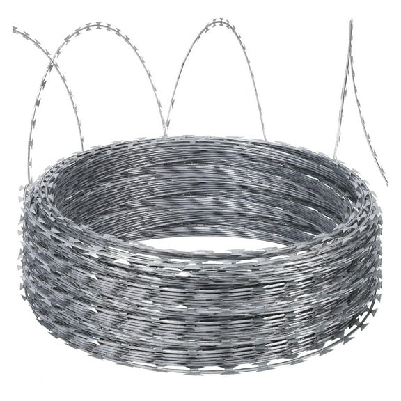 M optimized Razor Wires Razor Barbed Wire 500ft 10 Rolls Razor Wire Fencing Razor Fence