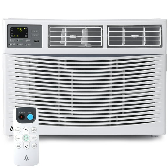 M optimized Window Air Conditioner, 10000 BTU Air Conditioner Window Unit Remote/App Control & Dehumidify Function, Quiet Operation, Energy Savings, Cools 450 Sq.ft, 110-115V