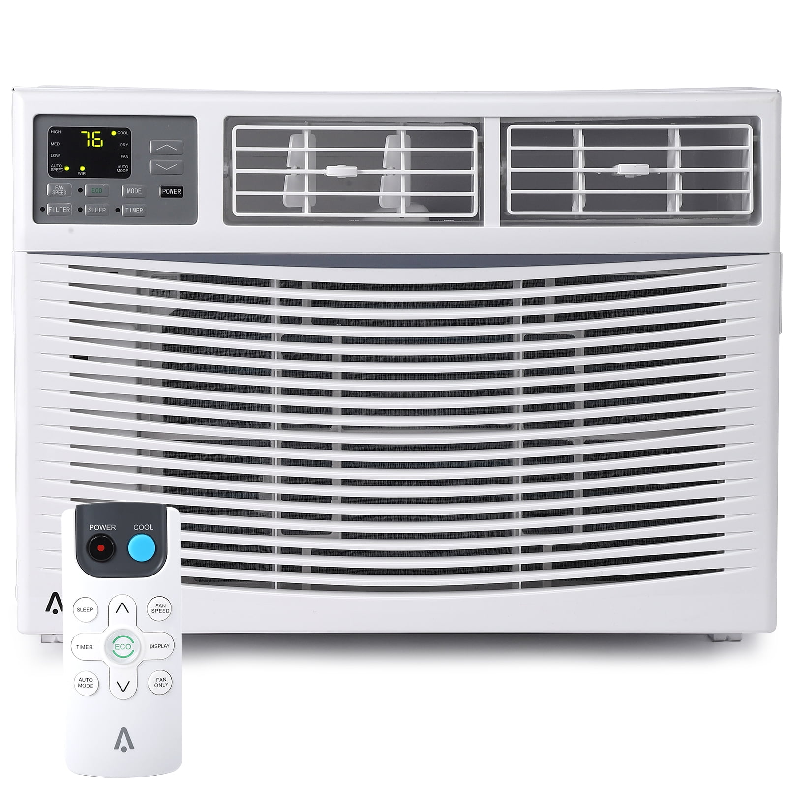 M optimized Window Air Conditioner, 10000 BTU Air Conditioner Window Unit Remote/App Control & Dehumidify Function, Quiet Operation, Energy Savings, Cools 450 Sq.ft, 110-115V
