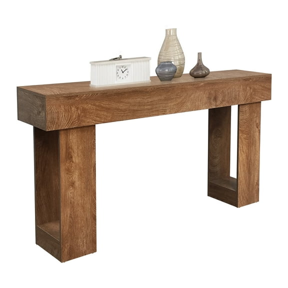 M optimized Wooden Console Table for Entryway, 63" Rectangular Sofa Table Behind The Couch, Farmhouse Entryway Tables for Entrance, Hallway, Living Room, Foyer