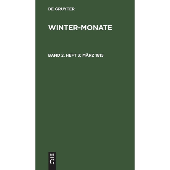 Mrz 1815 (Hardcover)