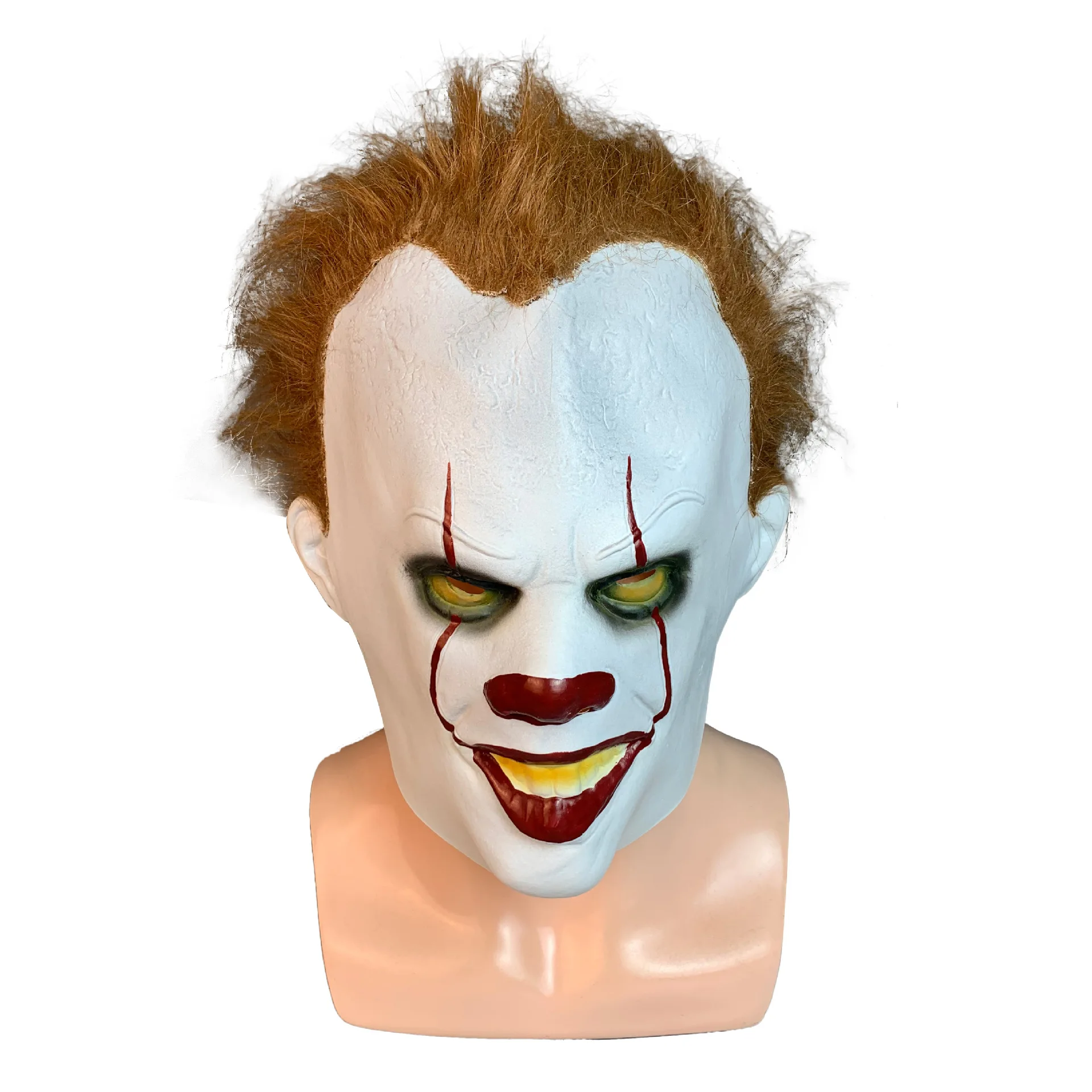Máscara de terror de Halloween, Pennywise, Joker, Cosplay de Stephen