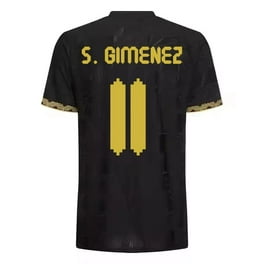 México Black Gold Adult C. Rodríguez #8 Soccer Jersey 2025