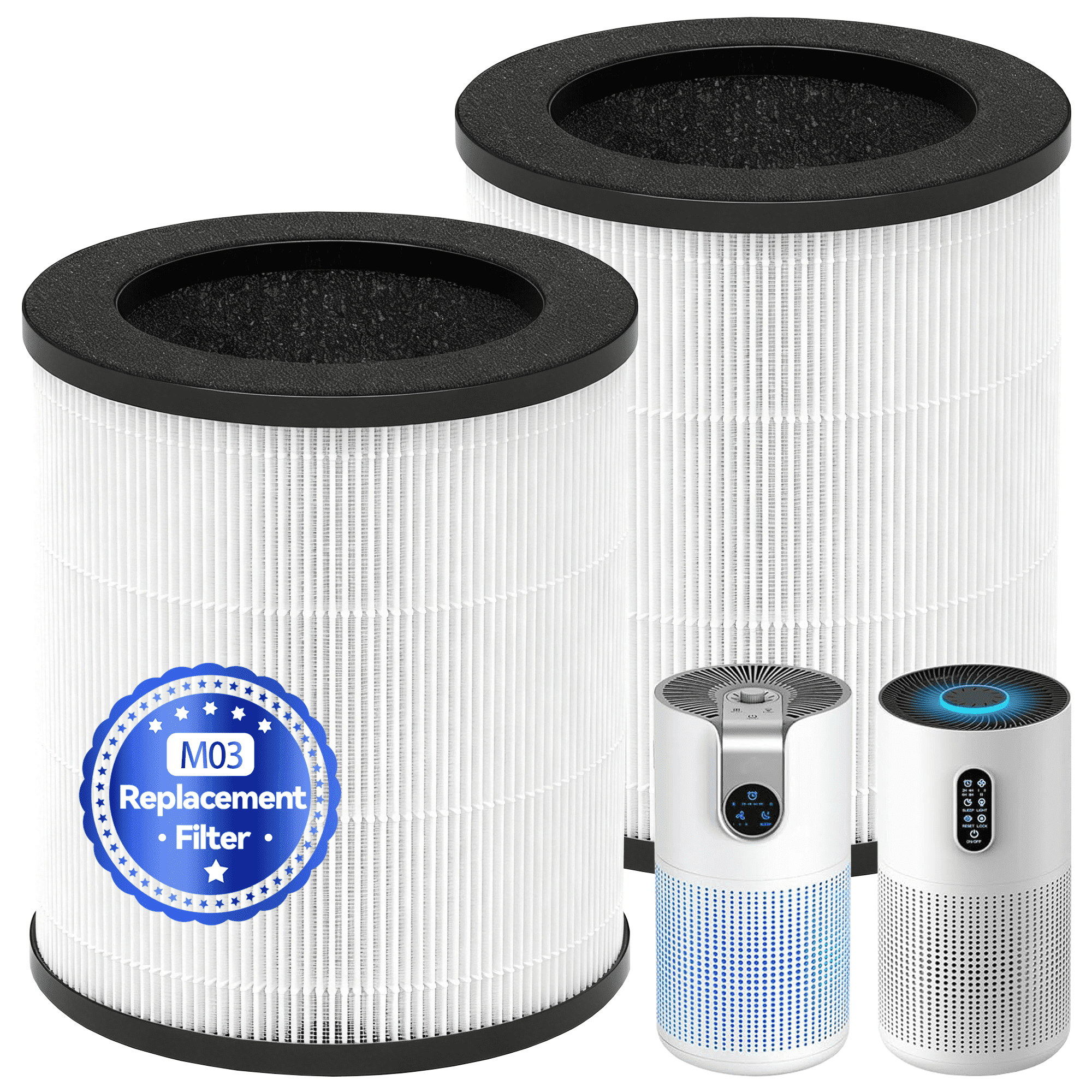M03 Replacement Filter Compatible with MOOKA M03 & B-D03 and