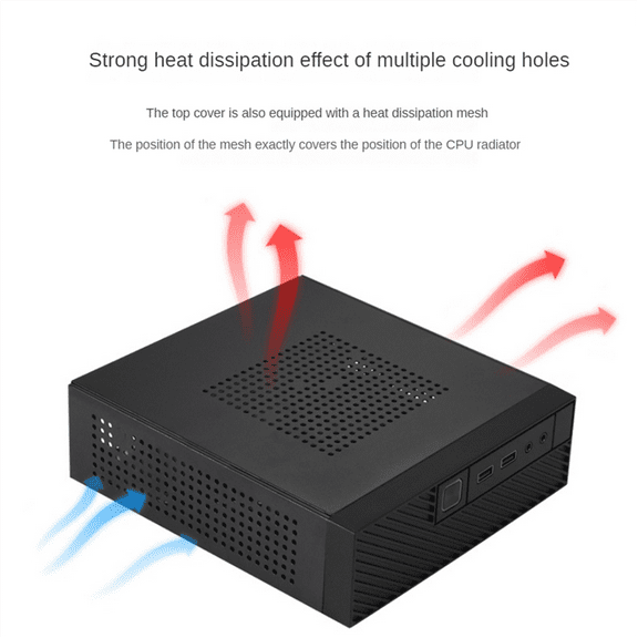 M06 MINI-ITX PC Chassis Versatile & Efficient Industrial Control Case