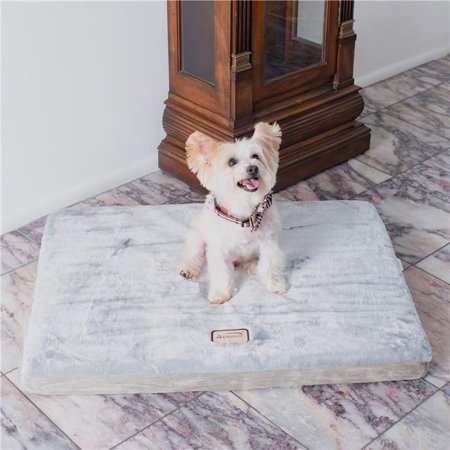 M06HHL-HS-S Armarkat Pet Bed Mat 23 x 2 x 18 - Sage green & grey