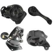 M077 6587 6512 6509 6519 For 90-93 Honda Accord 2.2L Set 4 Automatic Engine Motor Mount 90 91 92 93
