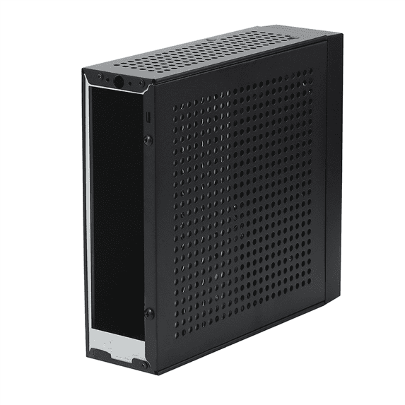 M09 HTPC Host Mini ITX Computer Chassis DC Power Supply Computer Case