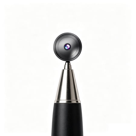 M1 0.9 Inch Hidden Camera with Audio/Video, 4k HD Mini Spy Camera for Home Security, Night Vision Motion Detection Wireless Nanny Cam