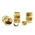 thumbnail image 1 of M1.4 M1.6 M2 M2.5 M3 M4 M5M6 Brass Copper Embedment Insert Nut Kit Set for Hot Heat Melt Injection 3D Print Twill Knurled Thread, 1 of 7