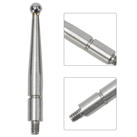 M1.6 Thread 2Mm Head Pin Gauge Micrometer Tip Lever Dial Test Indicator Probe Contact Points Dial Test Indicator Carbide Ball