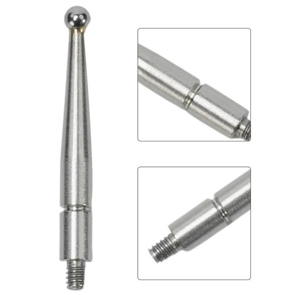 M1.6 Thread 2mm Head Pin Gauge Micrometer Tip Lever Dial Test Indicator Probe Contact Points Dial Test Indicator Carbide Ball