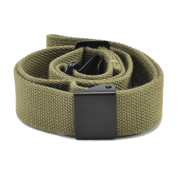 M1 GARAND CANVAS RIFLE SLING with Correct WW2 HARDWARE OD MARKED JT&L 1944