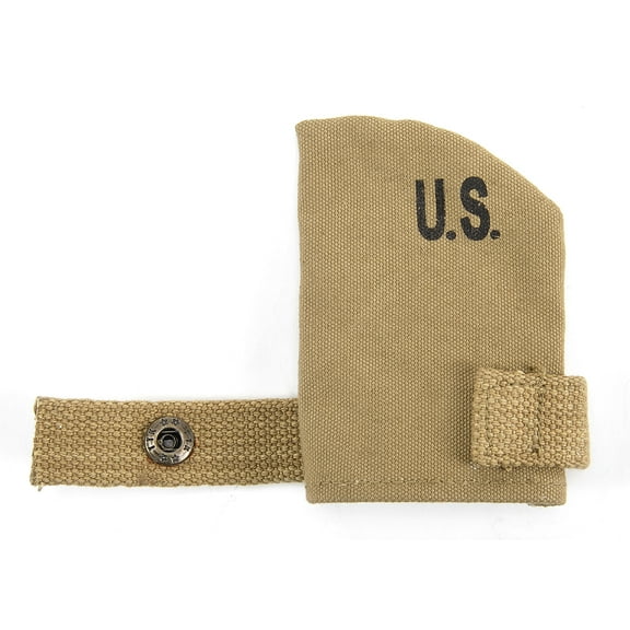 M1 Garand, M1 Carbine, 1903 Springfield Canvas Muzzle Cover Khaki Marked JT&L? 1942