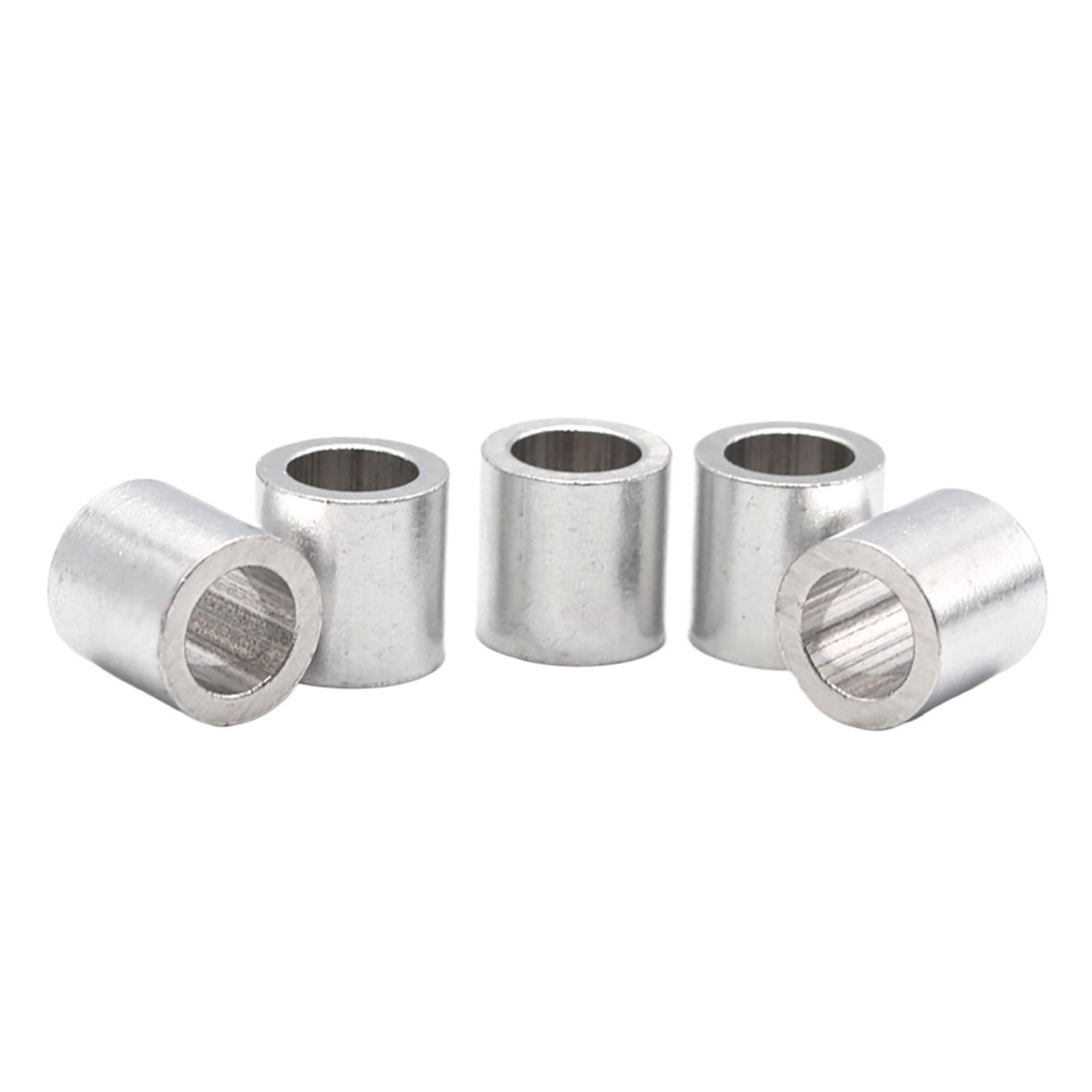 M1-M12 Steel Wire Cable Rope Fixing Clip Single Hole Sleeves Aluminum ...