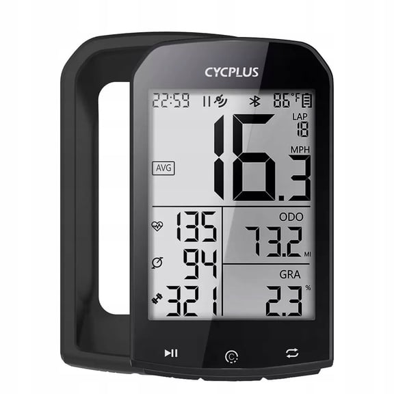 M1 enlarged screen waterproof bicycle code table Bluetooth ANT+GPS 2.0