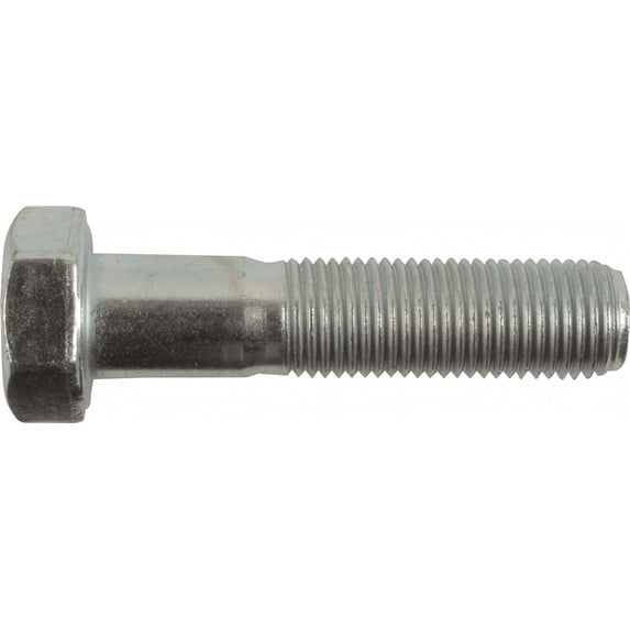 M10-1.25 x 140mm Hex Head Cap Screws, Steel Metric Class 8.8, Zinc Plating (Quantity: 50 pcs) - Fine Thread Metric, Partially Threaded, Length: 140mm Metric, Thread Size: M10 Metric