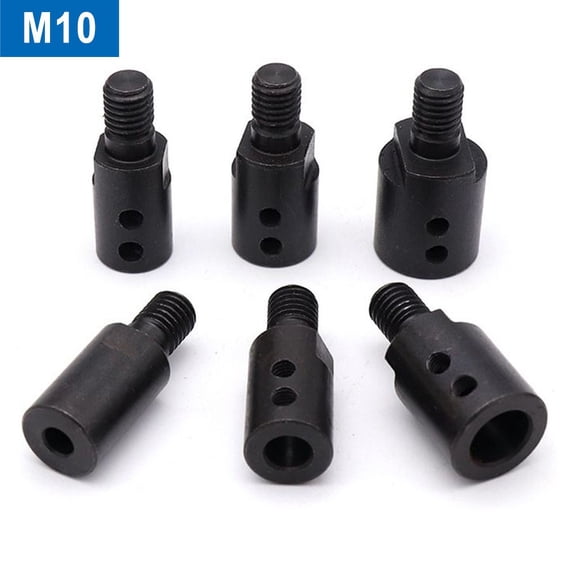 M10 Adapter Saw Blade Connecting Rod Shaft Angle Saw Grinder Coupling 5-14Mm Saw Blade Coupling Chuck Adapter Power Tool Parts 6Mm Smile Home