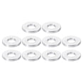 thumbnail image 1 of M10 Aluminum Spacers, 10 Pcs Metal Spacer Aluminum 10.5mm ID x 24mm OD x 3mm L for 3/8" M10 Screw Bolts, 1 of 5