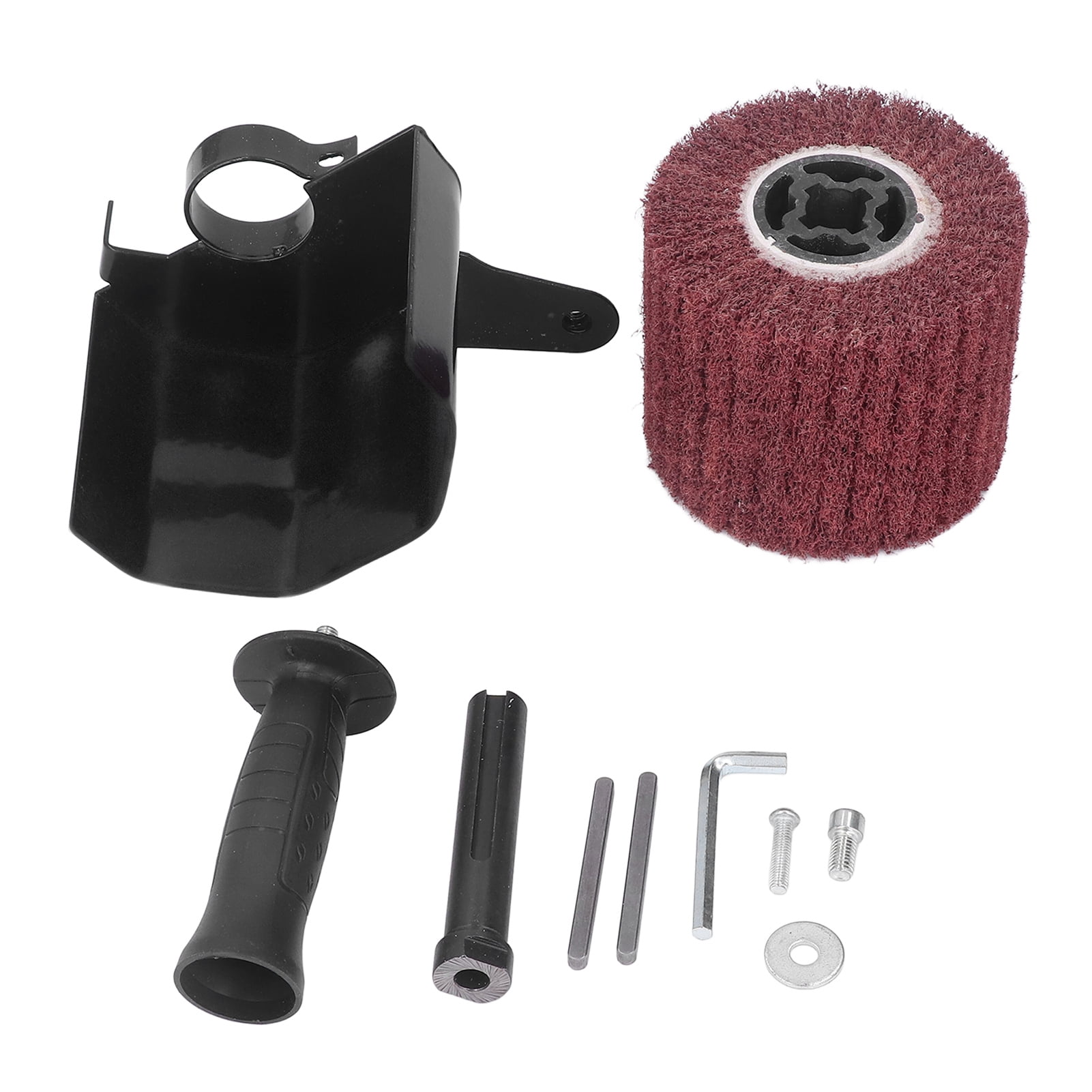 M10 Burnishing Polishing Machine Kit for Wood Metal Grinding Angle Grinder Attachment