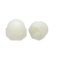 M10 Cap Nut Hex Acorn Dome Head Nuts for Screws Bolts Nylon White 10