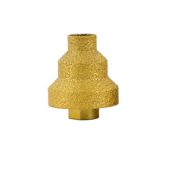 M10 Diamond Core Drill Bit Set, Tile Stone Marble Hole Saw Grinder Chamfering Tool for Concrete Ceramic Drilling