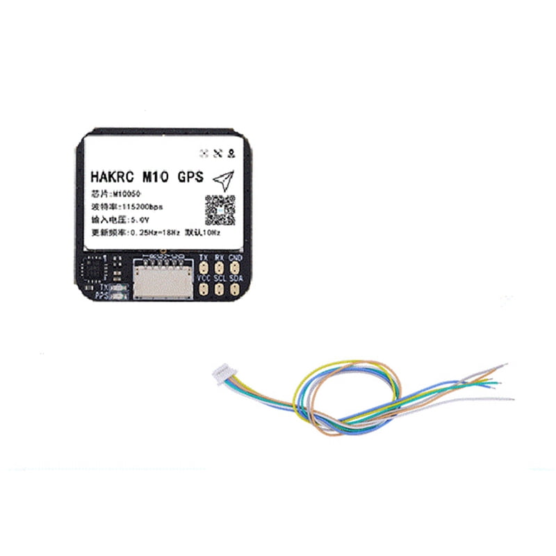 Compass Module Chip M10 GPS Module Built-in QMC5883 Compass Flash Chip GPS+BDS+ 25x25mm for ...