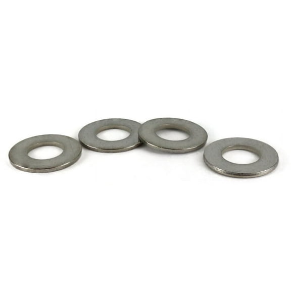 M10 Small Flat Washers / Steel / Zinc / DIN433 - 6000 Piece Carton