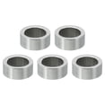 thumbnail image 1 of M10 Stainless Steel Spacers, 5 Pcs Metal Spacer Stainless Steel 10.2mm ID x 14mm OD x 6mm L for 3/8" M10, 1 of 5
