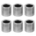 thumbnail image 1 of M10 Steel Spacers, 6 Pcs Metal Spacers Steel 10.2mm ID x 15mm OD x 15mm L Carbon Steel Spacer Screw Standoff Round for 2/5in or M10 Screw Bolts, 1 of 5