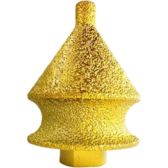 M10 Thread Chamfer Countersink Grinding Wheel Cone Bit, Emery Silicon Carbide Beveling Polishing Tool for Angle Grinder, Tile Stone Hole Finishing