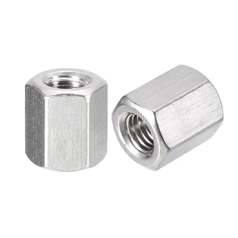 Lot De 4 écrous De Raccordement M10 X 1.25 Pas, 20mm, Inox 304 - Neuf Sous Emballage
