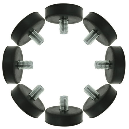 M10 x 15 x 43mm Leveling Feet Adjustable Leveler for Furniture Table Leg 8pcs