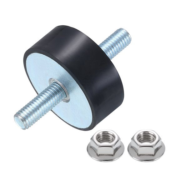 M10 x 27mm Rubber Mounts, 20 x 50mm Rubber Vibration Isolator with Nuts