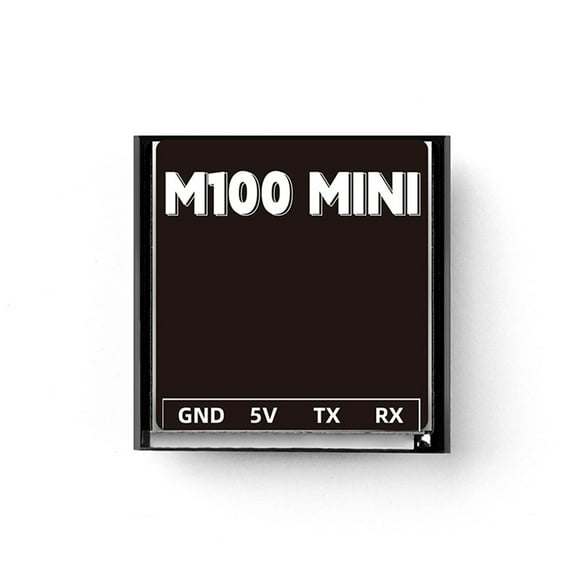 M100 MINI GPS Module Built-in Ceramic Antenna UBLOX Chip Three-Mode Positioning 3.3V-5V for RC FPV Drone,1 * GPS Module,Black