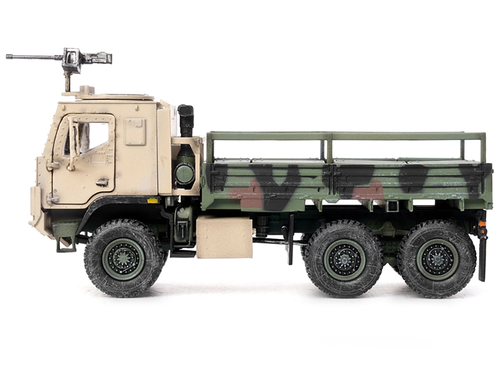 M1083 MTV (Medium Tactical Vehicle) Armored Cab Cargo Truck With Turret ...