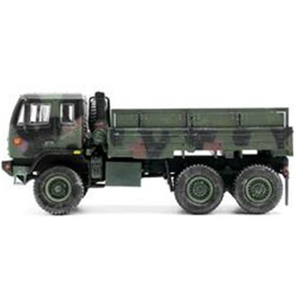 M1083 MTV Medium Tactical Vehicle Standard Cargo NATO US Army Armor Premium Series 1 by 72 Scale Diecast Model Truck, Camouflage