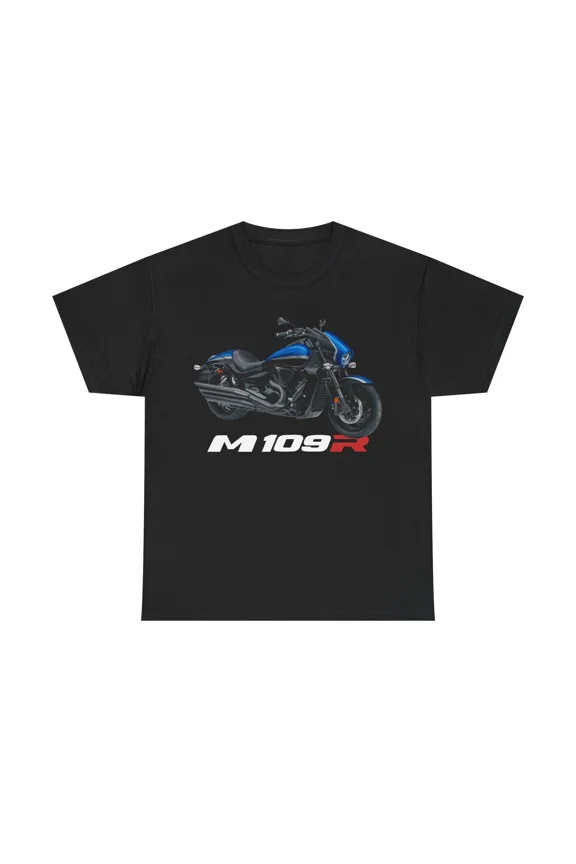 M109-R B.O.S.S Suzuki Blue Motorcycle T Shirt , Sizes S-5XL Printed in USA