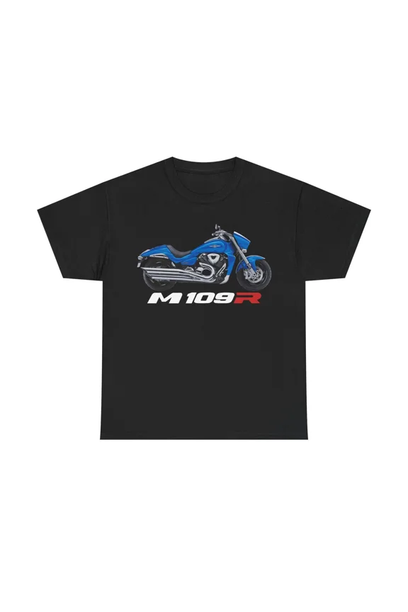 M109-R Suzuki Blue Boulevard Motorcycle T Shirt , Sizes S-5XL Printed in USA