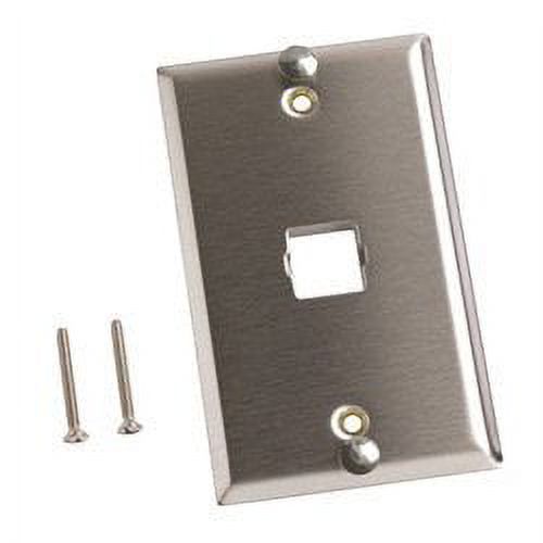 M10LW4: Uniprise Stainless Steel Faceplate - image 1 of 1