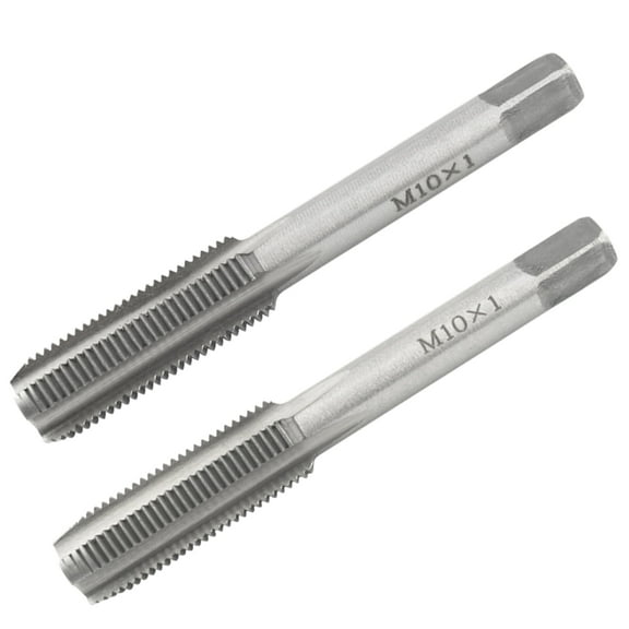 M10X1 Hand Tap Right Hand, M10 X 1mm Metric Threading Hand Tap 1Pair