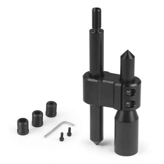 M10x1.5 Aluminum Car H Type Shift Knob Extension Adjustable Extender Gear Shifter with Three Adapters