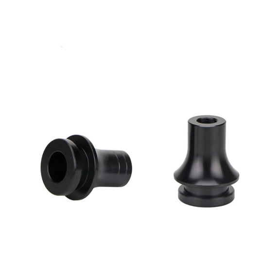 M10x1.5 Car Manual Gear Shifter Lever Shift Knob Boot Retainer Adapter Black CNC